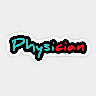 Physician Sticker